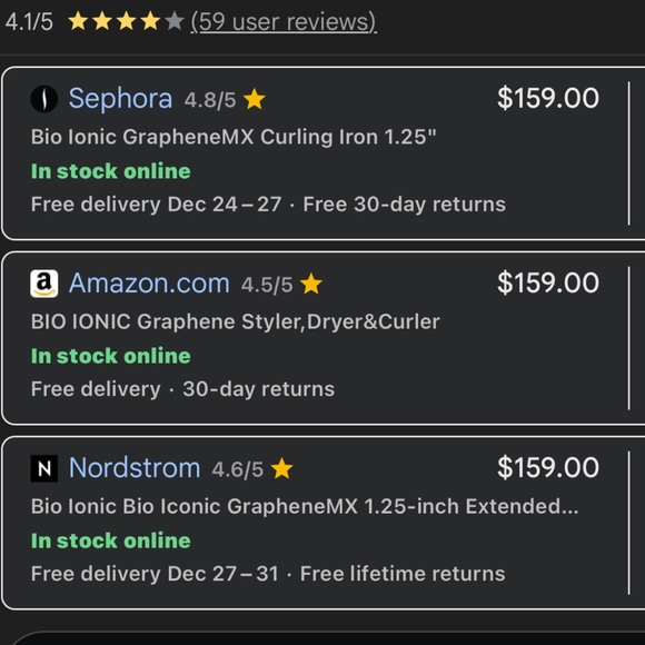 Bio Ionic Long Barrel Curling Iron EXCELLENT CONDITION - Picture 4 of 4